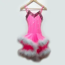 Стиль Костюмы для латинских танцев сексуальный спандекс конкурс латиноамериканских танцев платье для женщин Детские платья для латинских танцев S-4XL F22