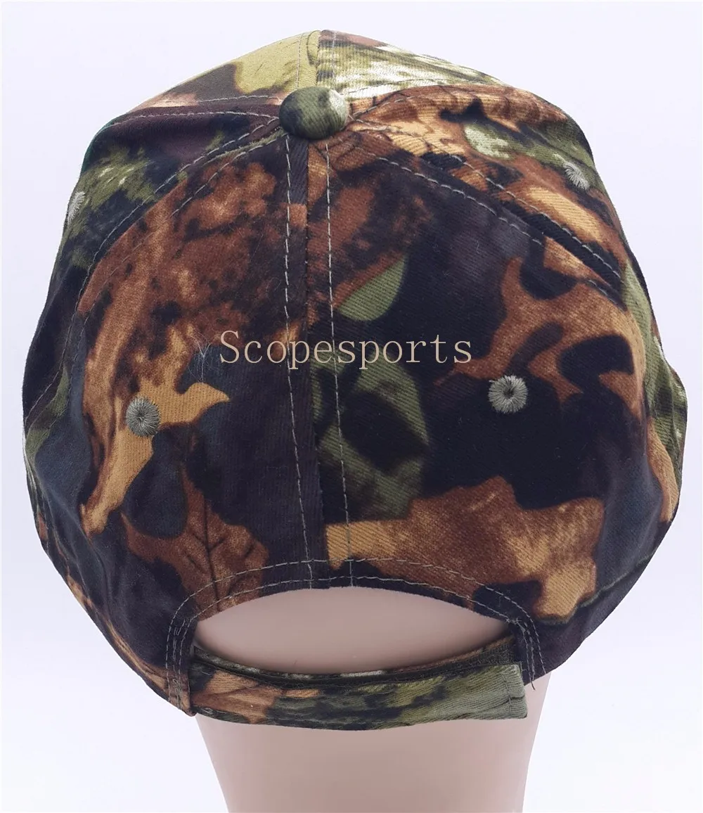 New Hunting Cap Camouflage Military Tactical Peaked Cap Fishing Hiking Bionic Cap Camo Baseball Hat Free Shipping (3)