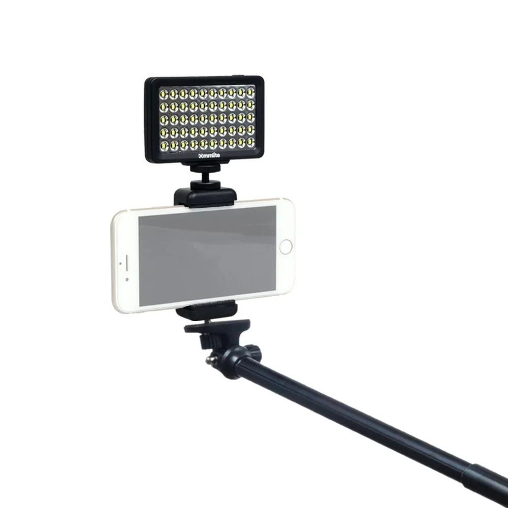 DF DIGITALFOTO CM-L50II Многофункциональный портативный Точечный светильник мини светодиодный светильник+ Зажим адаптер для Gopro смартфона PAD DSLR