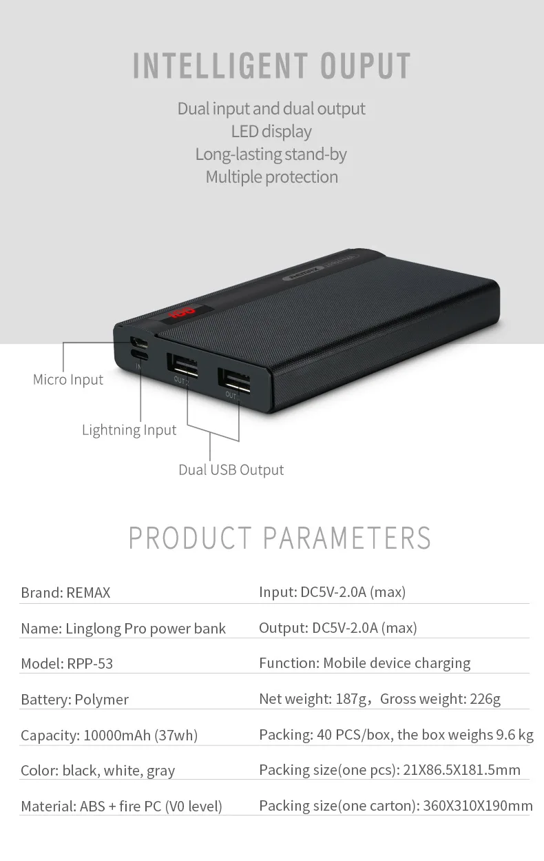 remax 10000mah power bank 3