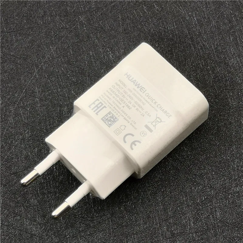 ЕС huawei mate 20 lite быстрое зарядное устройство QC 2,0 Быстрая зарядка с переходной USB кабель для p20 p10 p9 Lite Nova 3 3i 3e 4 Honor 8 8x