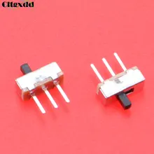 Cltgxdd 1 шт. SS12D00G3 тумблер 2 положения SPDT 1P2T 3 Pin PCB панель прерыватель ВКЛ-ВЫКЛ Мини Вертикальный скользящий переключатель