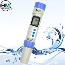 HM Dijital COM-100 EC TDS Metre Sıcaklık Test Cihazı Ile Su Geçirmez Otomatik Kalibrasyon Ve Veri ölçüm aracı 40% Kapalı