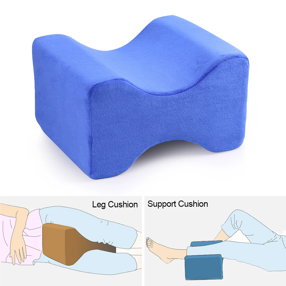 

Memory Foam Knee Pillow For Sleeping Cushion Orthopedic Sciatica Back Hip Joint Pain Relief Thigh Leg Pad Support