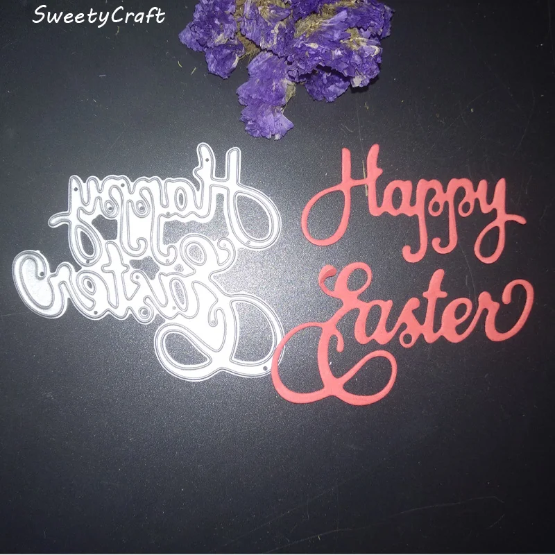 Happy Easter Metal Cutting Dies