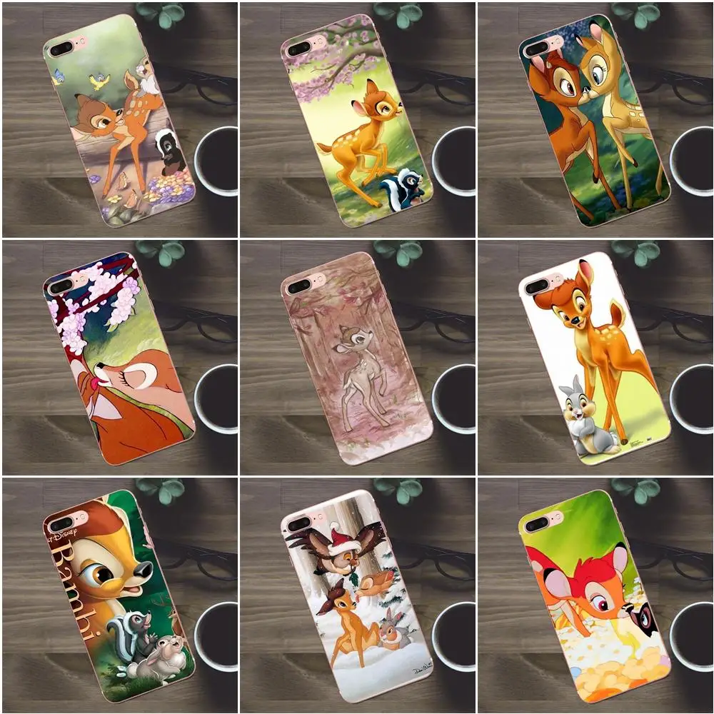 

Bixedx Back Phone Case 2018 Bambi For Huawei G8 Honor 5C 5X 6 6X 7 8 9 Y5II Mate 9 P7 P8 P9 P10 P20 Lite Plus 2017