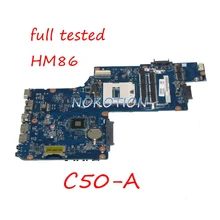 NOKOTION H000063030 материнская плата для ноутбука toshiba Satellite C50-A PT10S UMA MB HM86 DDR3L основная плата работает