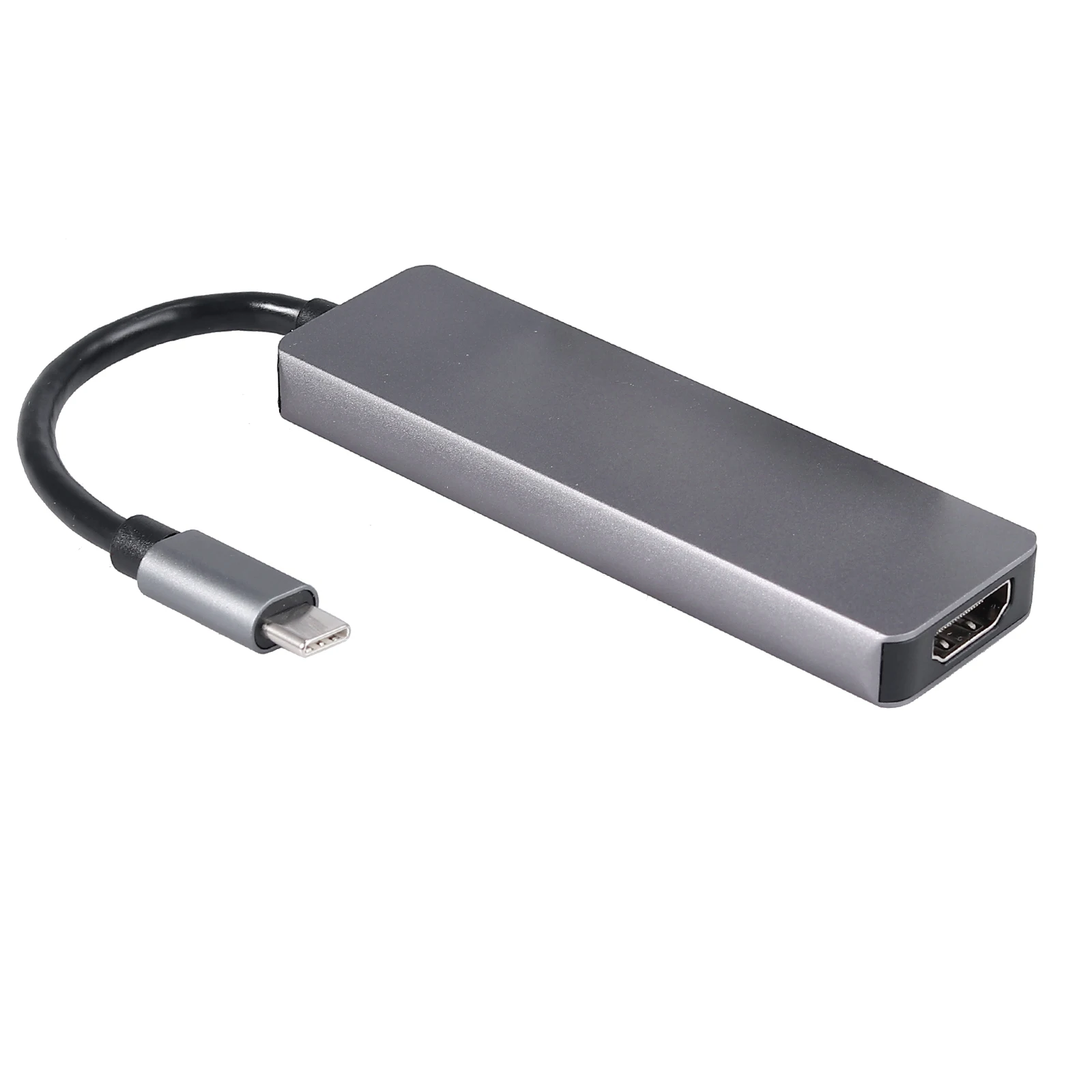 LiNKFOR 5 в 1 USB-C концентратор тип-c мульти порты USB 3,0 порты SD TF кардридер адаптер 4 к HDMI USB C type-C адаптер концентратор расширитель