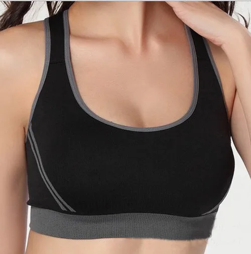 D85 Women Gymwear Fitness Crop-top Exercise Tank Tops Jogging Sports  Blockout Bra Vest Free Drop Shipping - AliExpress