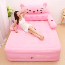 Мультяшная надувная кровать татами Надувной Матрас Подушка кошка надувная кровать складная кровать переносная кровать открытый коврик для кемпинга