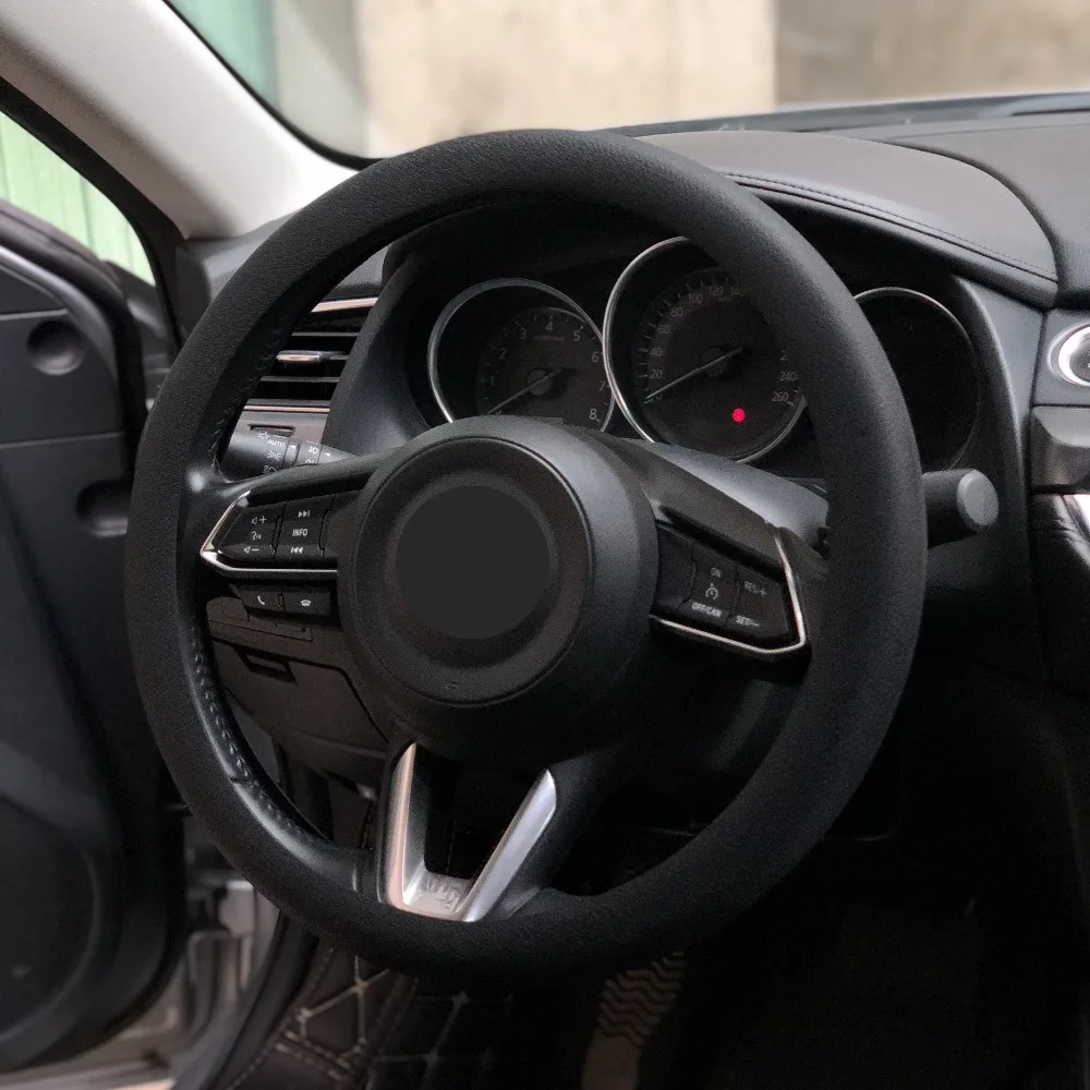 Автомобиль мягкий силиконовый Руль Обложка для Kia SORENTO Stinger Ниро карнавал Ray Venga продолжить Stonic SP Telluride