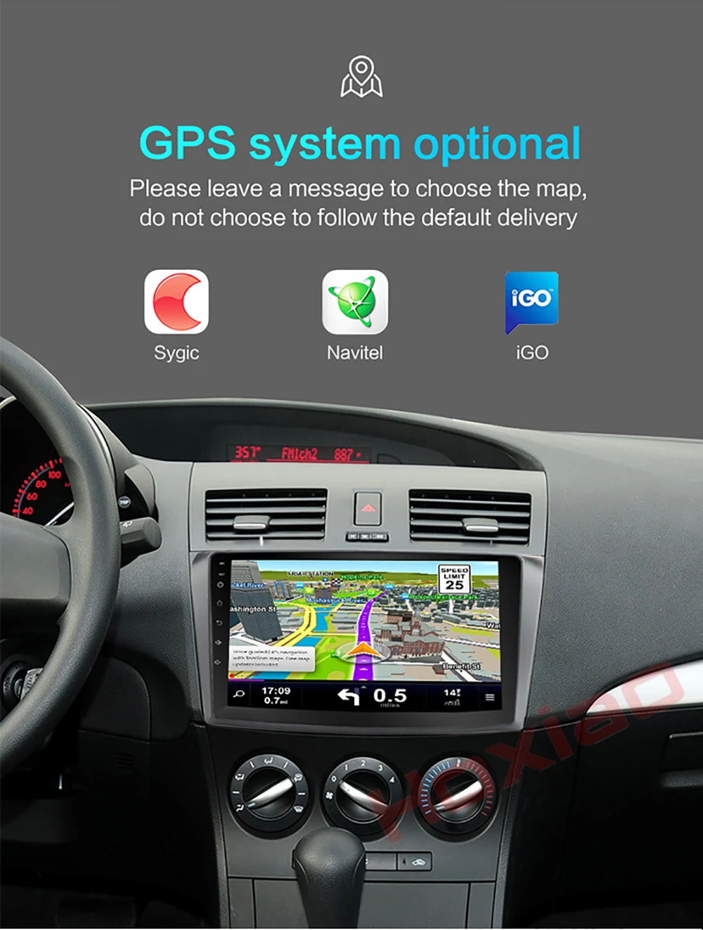 Discount Android Car Radio for  Mazda 3  Mazda3 2004-2009 1024*600 Quad Core wifi Bluetooth video audio Multimedia 2 din car dvd player 9
