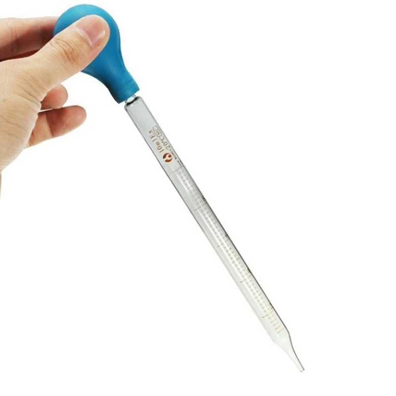 Pipetta Contagocce In Vetro Da Laboratorio Chimico Da 20 Ml Con Linea Di Scala - Foto 8