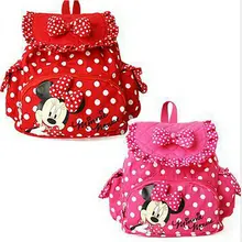 Small Minnie Mouse Children bags Girls Backpacks cute Cartoon School Bag for Kids mochila infantil kid school backpacks