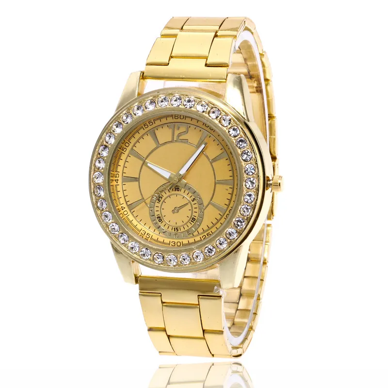 

Women Fashion Stainless Steel Band Analog Quartz Round Wrist Watch Watches Women Watches Bracelet Watch Ladied #4a30