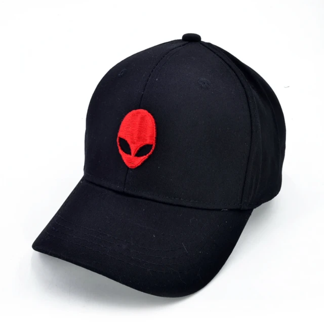 3d Embroidery Baseball Cap Alien Pattern Cap Fashion Cool Adjustable - 3d embroidery baseball cap alien pattern cap fashion cool adjustable snapback hip hop baseball cap hat alien