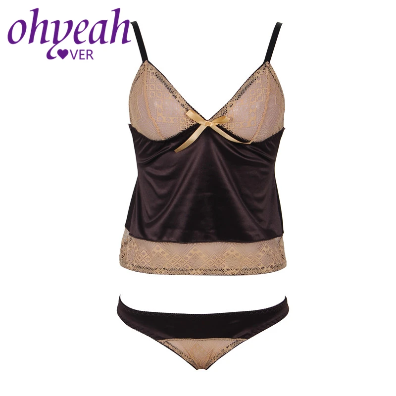 Женское нижнее белье Ohyeahlover кружевное Прозрачное большого размера RM80350|sex
