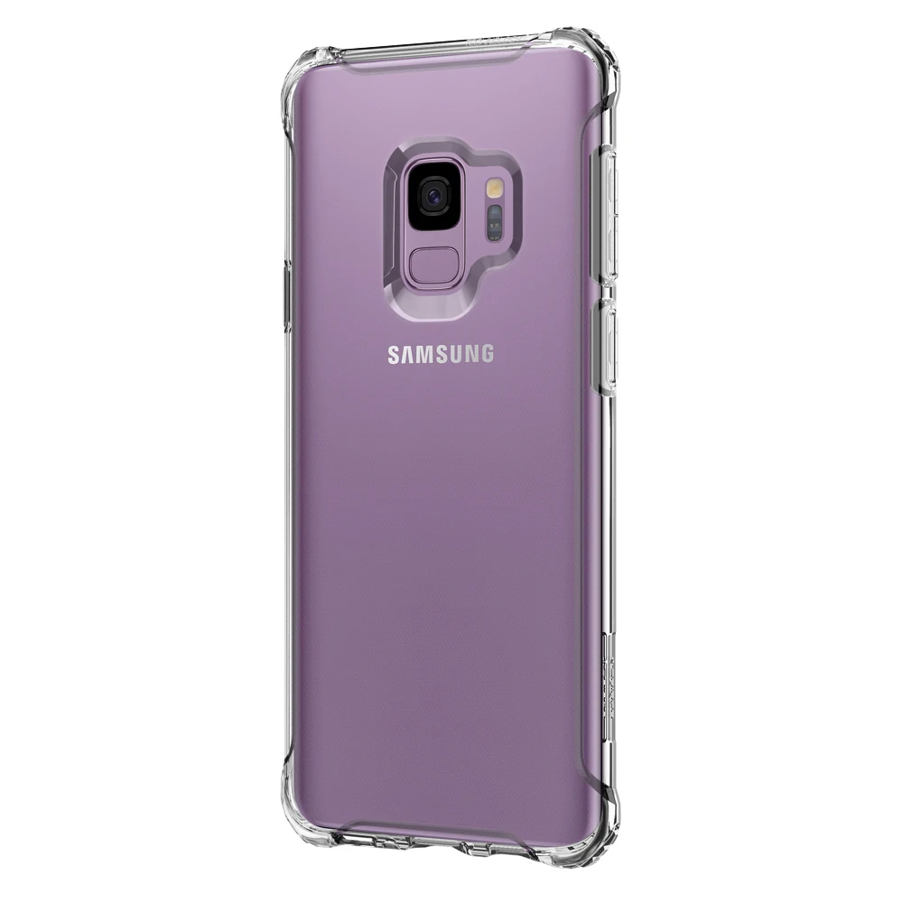 Оригинальные Spigen прочный Crystal Case для samsung Galaxy S9(обычный Размеры 5,8 дюймов