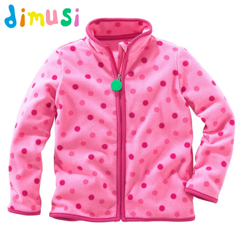  DIMUSI Autumn Winter Fleece Jackets Boys Outwear Windbreaker Jackets Girls Polar Fleece Soft Shell 