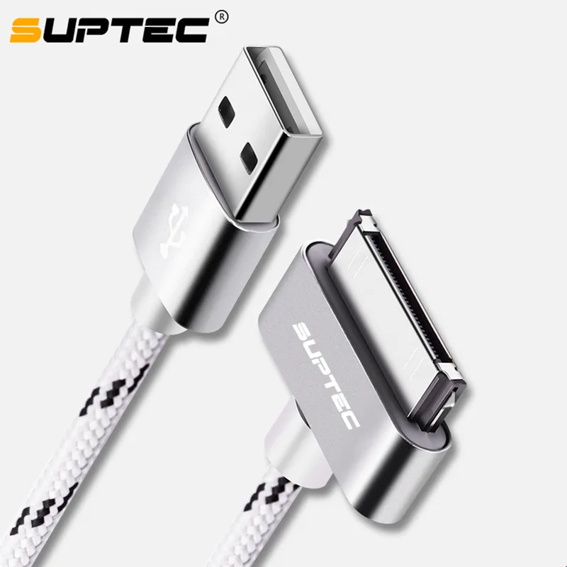 USB кабель SUPTEC для быстрой зарядки iPhone 4 4s 3GS 3G iPad 1 2 3 iPod Nano touch 30 Pin оригинальный