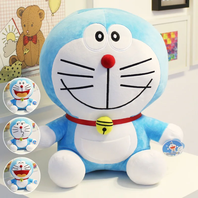 Хит аниме 25 см постоять за меня Doraemon плюшевые игрушки кукла CuteCat мягкие животные