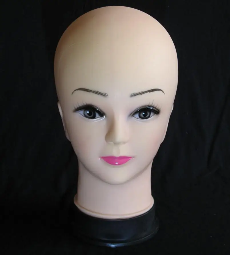 Модель головы женский манекен голова шляпа дисплей парик торс ПВХ тренировочная голова модель Женский манекен голова Стайлинг АКК Прямая поставка