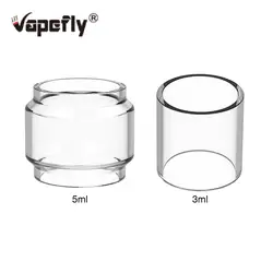 Оригинальный Vapefly галактик RTA Стекло трубка с 3 мл/5 мл Ёмкость для Vapefly галактик RTA распылитель E- сигареты пара Стекло трубки