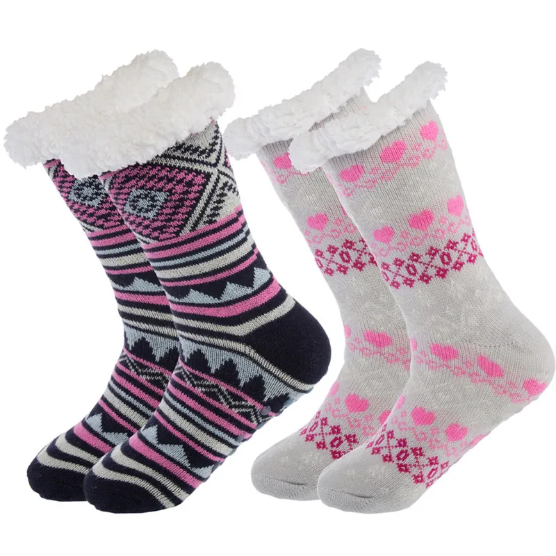 NoEnName_Null 1 Pair Women's Winter Super Soft Warm Cozy Socks For