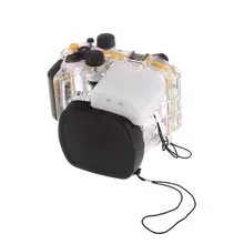 Meikon Underwater Diving Camera Waterproof Housing Case For Canon G16 as WP-DC52