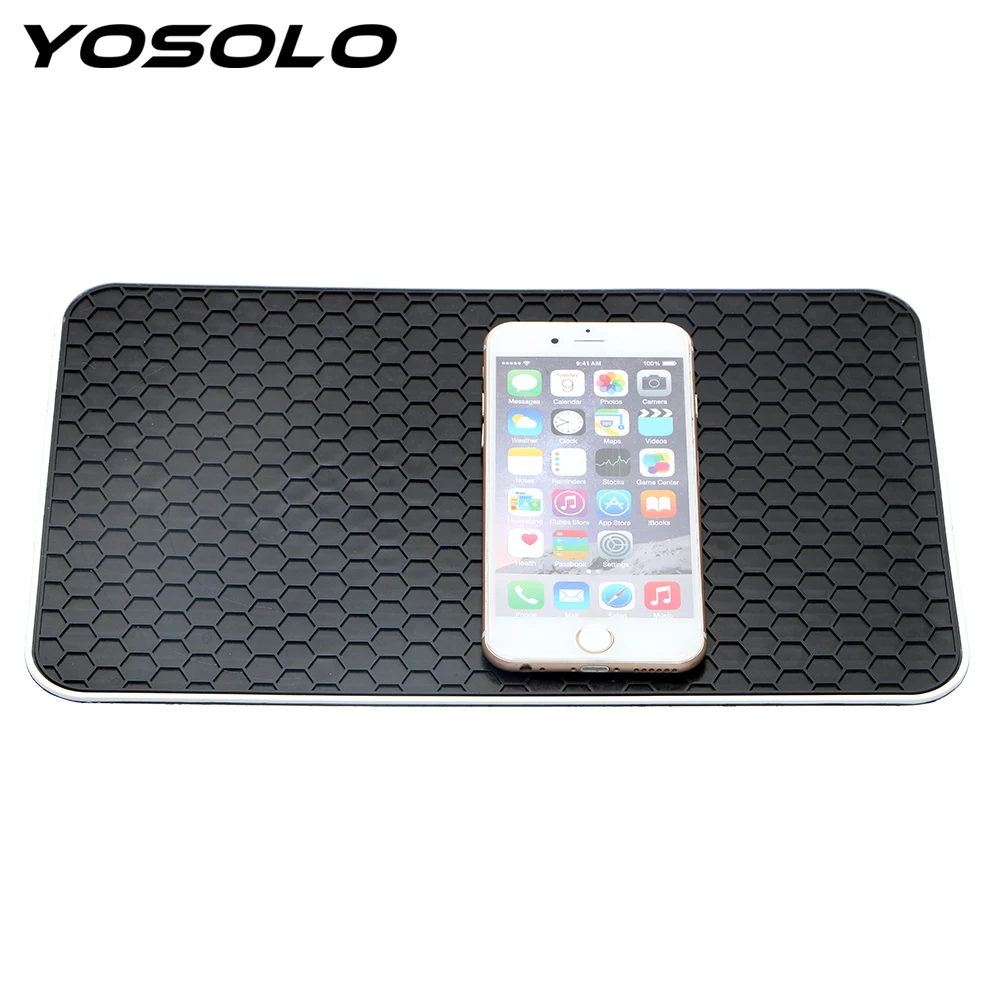 YOSOLO 27*16cm Anti Slip Mat Car Sticky Silicone