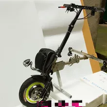 36V 48V 350W 500W elektryczny ręczny składany wózek inwalidzki załącznik ręczny rower zestawy do konwersji wózka inwalidzkiego