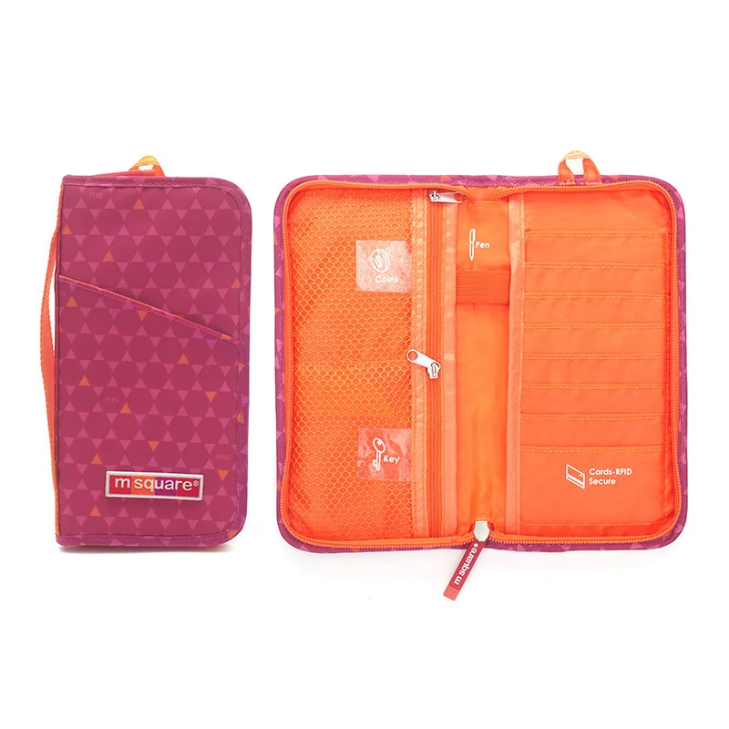 Women Men Passport Cover Travel RFID Credit Card Holder Flight Bit License Organizer Document Wallet Protective Sleeve PC0064 (11)