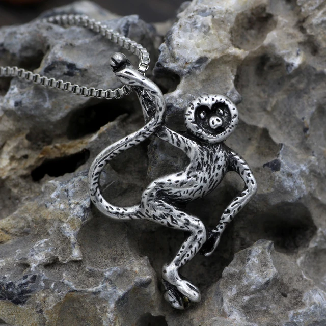 Monkey necklace deals