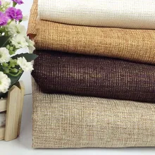 Ivory Jute Look Decor Metallic Fabric Meter Width:150cm, Home textile Upholstery Decorative Sewing Material Table Cloth Tecido