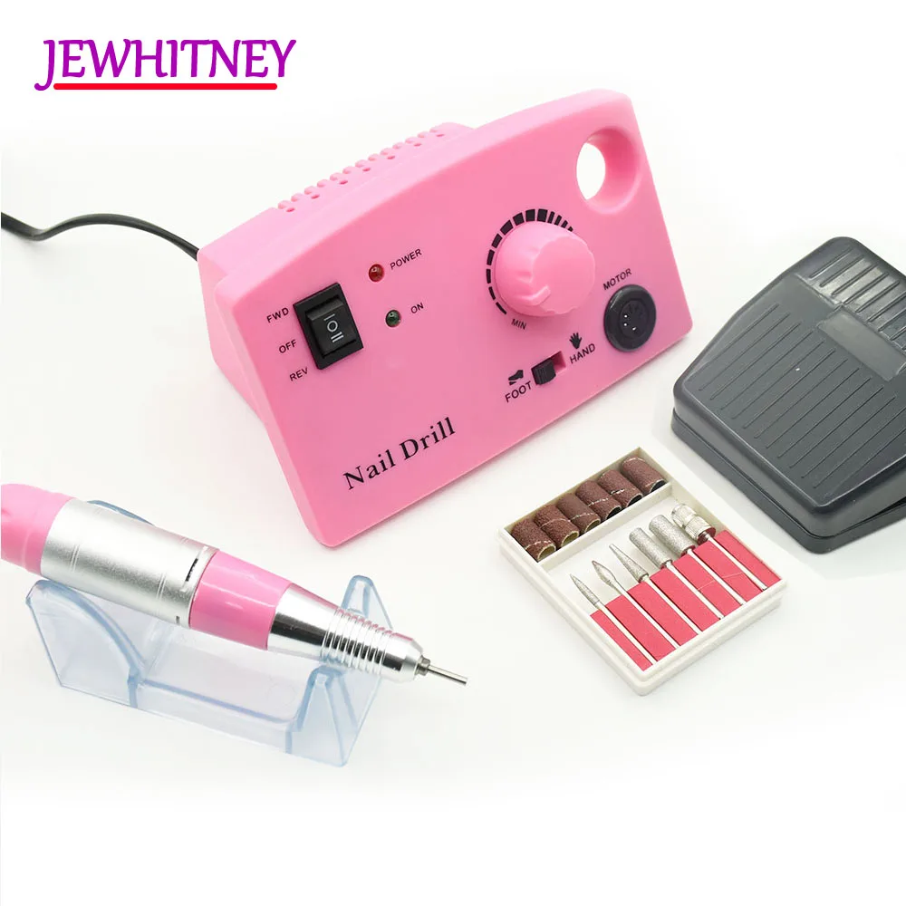 

35000RPM 25W Electric Manicure Machine Nail Drill Machine Manicure cutters Accessory Machine Kits Pedicure Nail File Tools