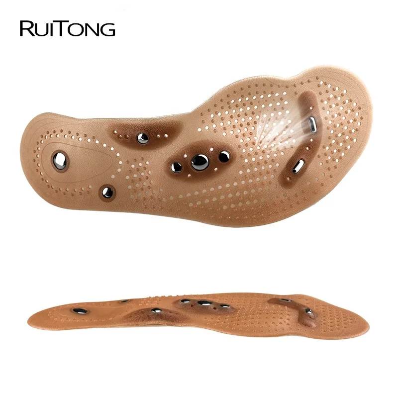 RUITONG 1 Pair Magnetic Acupuncture Moxibustion Slimming Insoles Anti-fat Feet Massage Cushion Silicone Comfort Breathable Pads RUITONG 1 Pair Magnetic Acupuncture Moxibustion Slimming Insoles Anti-fat Feet Massage Cushion Silicone Comfort Breathable Pads