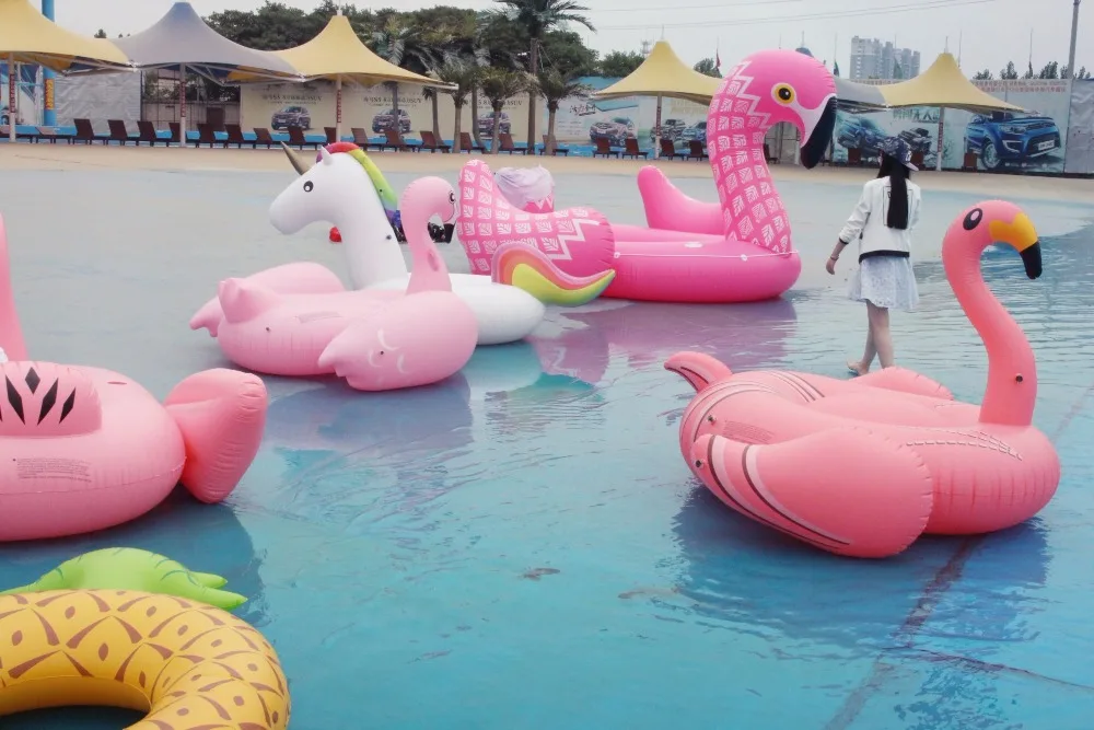 Розовое золото надувной бассейн-Фламинго поплавок Фламинго нарукавники для плавания бассейн вечерние летние надувной бассейн поплавок для взрослых