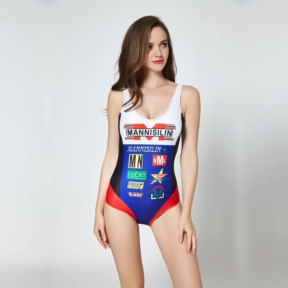 

2019 New Women Sexy Connected Swimming Suit Ladies Slim Bathing Suit One Piece Swim Wear Push Up Tankini Backless Mujer Maillot