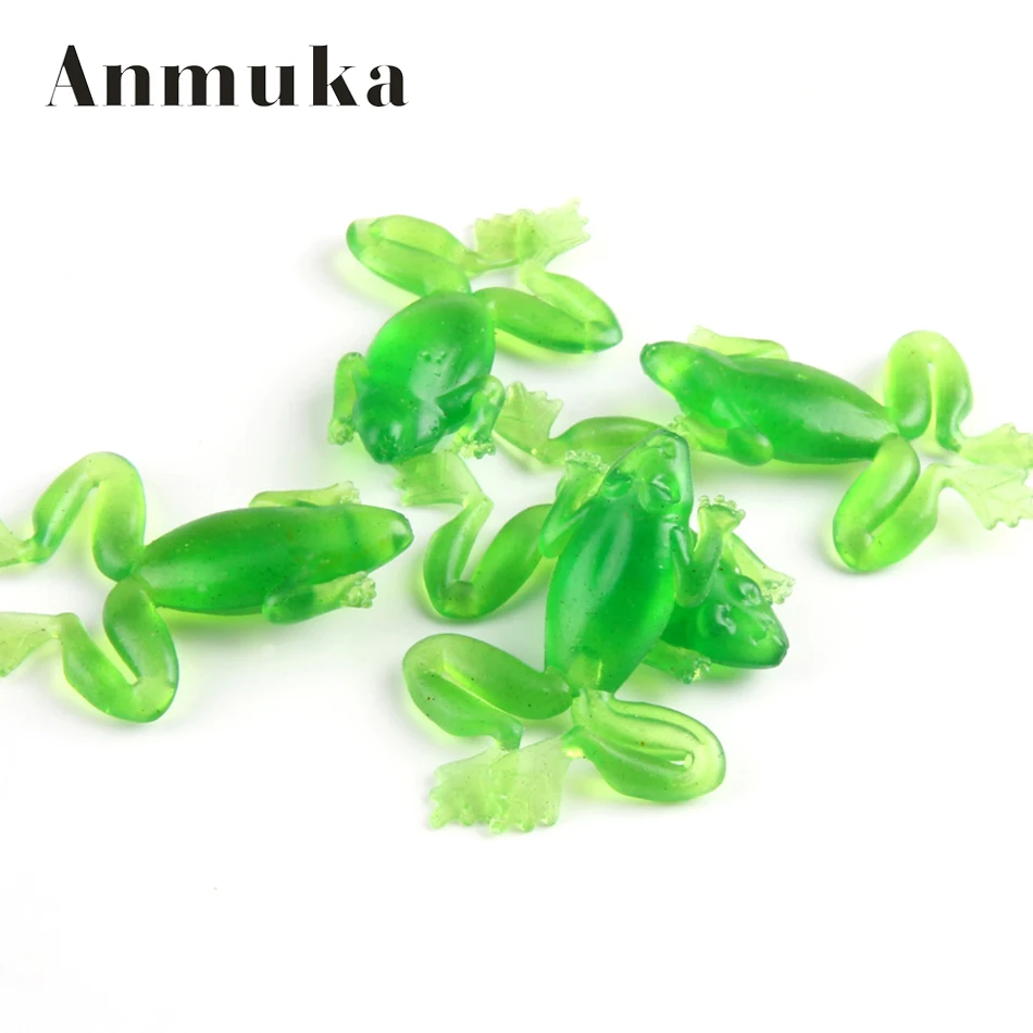 

3Pcs/set Frog Soft Lure 48mm Wobbler Fishing Lure Sea Jig Lure Silica gel Swimbait Isca Artificial Trout Pike Bass