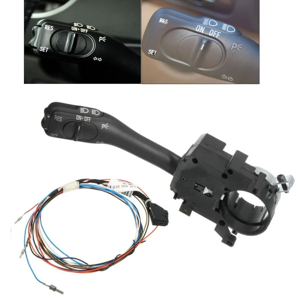 

Cruise Control Stalk Switch System Stalk + Harness Fit VW Golf/ Jetta/ Passat B5/ Beetle/ Skoda Superb/ Seat Alhambra