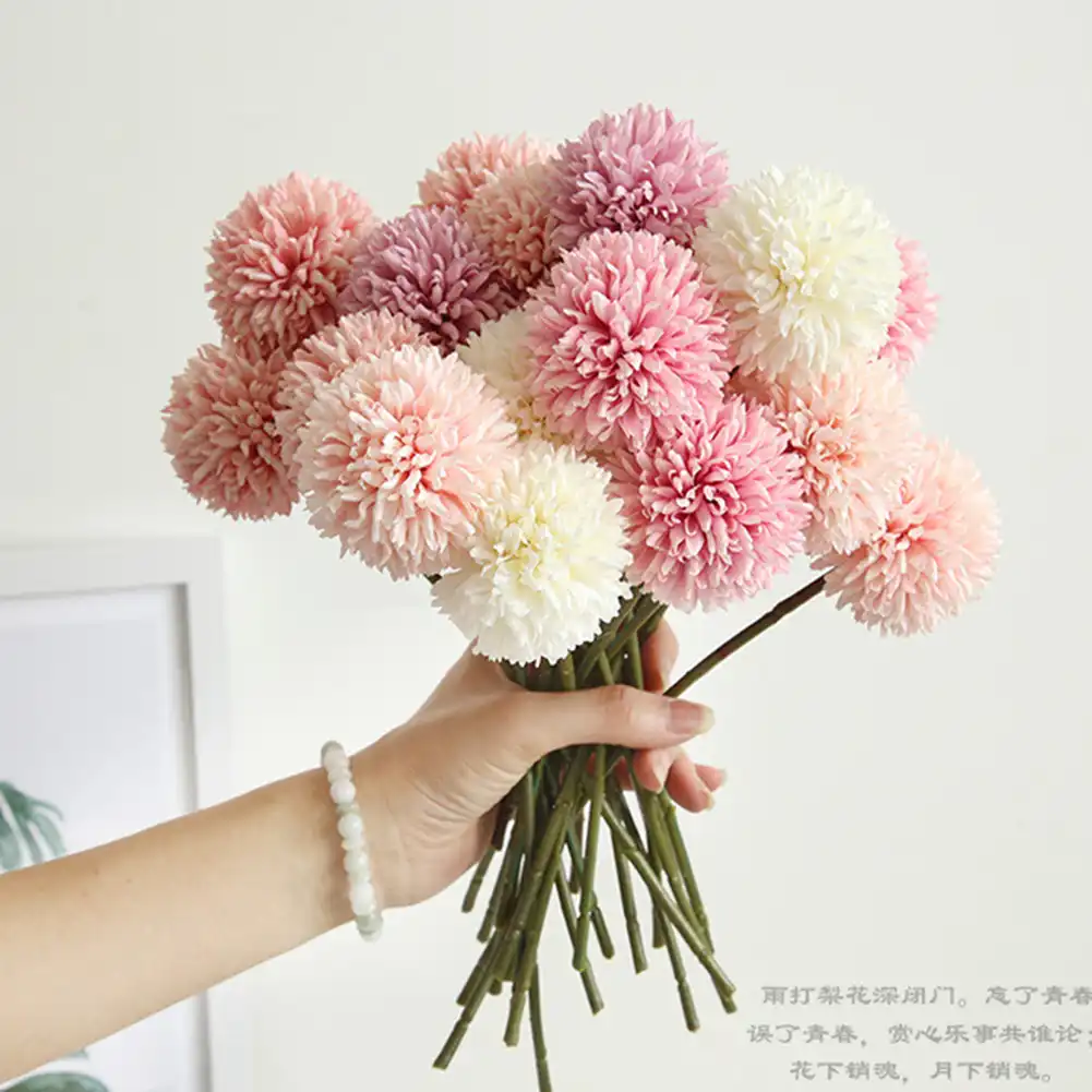 1 Pcs 32cm Artificial Dandelion Flor Jacinto De Seda Decoracao De Casamento Flor Para Casa Festa Hotel Jardim Decoracoes Flores Secas Artificiais Aliexpress