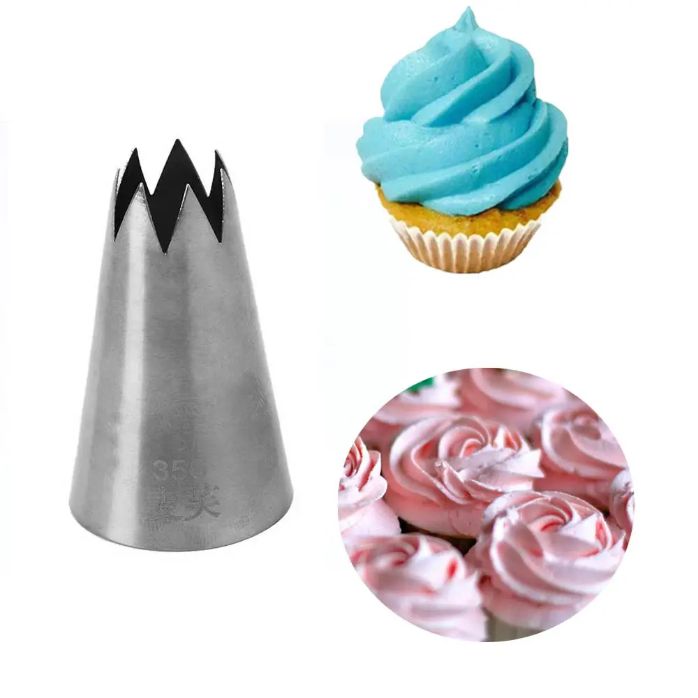 Buy 1PC Flower Icing Piping Nozzle Stainless Steel