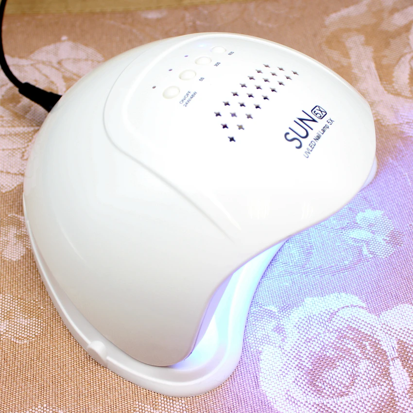 

SUN5X 48W UV Lamp Nail Dryer LED UV Nail Lamp For Curing UV Gel Nail Polish With Sensor Smart Timer lamp For Nails 24 Leds