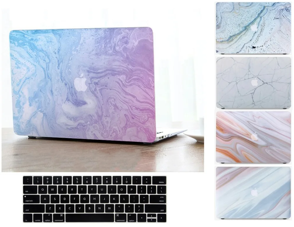 Жесткий чехол для ноутбука с клавиатурой 11 12 13 15 дюймов MAC Macbook Air Pro 2019 Touch Bar A1989 A1990