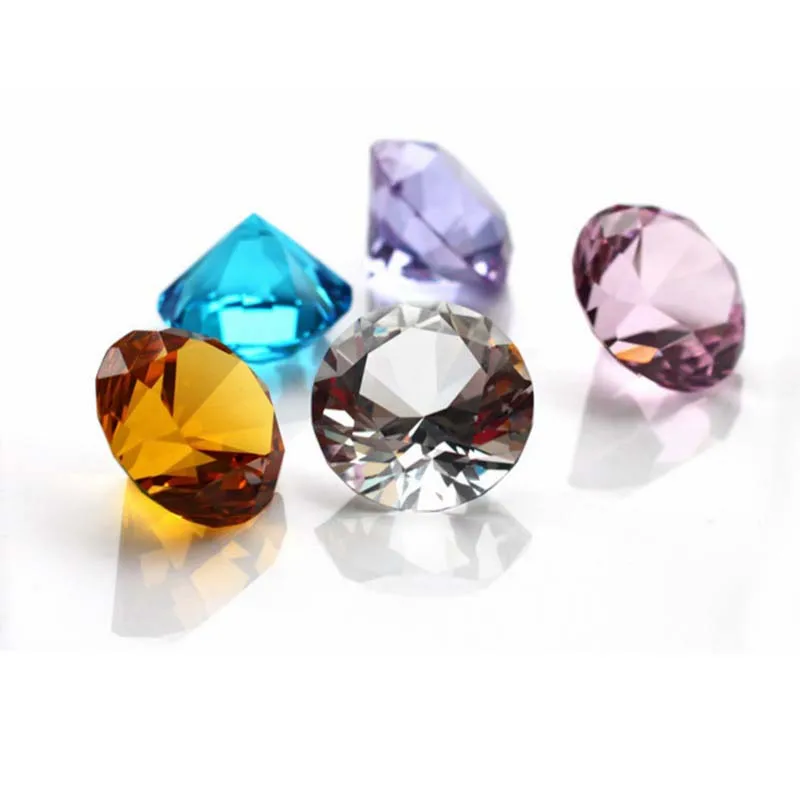 10pcs 20mm Diamond Table Centerpiece Scatter Wedding Bridal Shower birthday Bachelorette hen party Anniversary Decoration gift