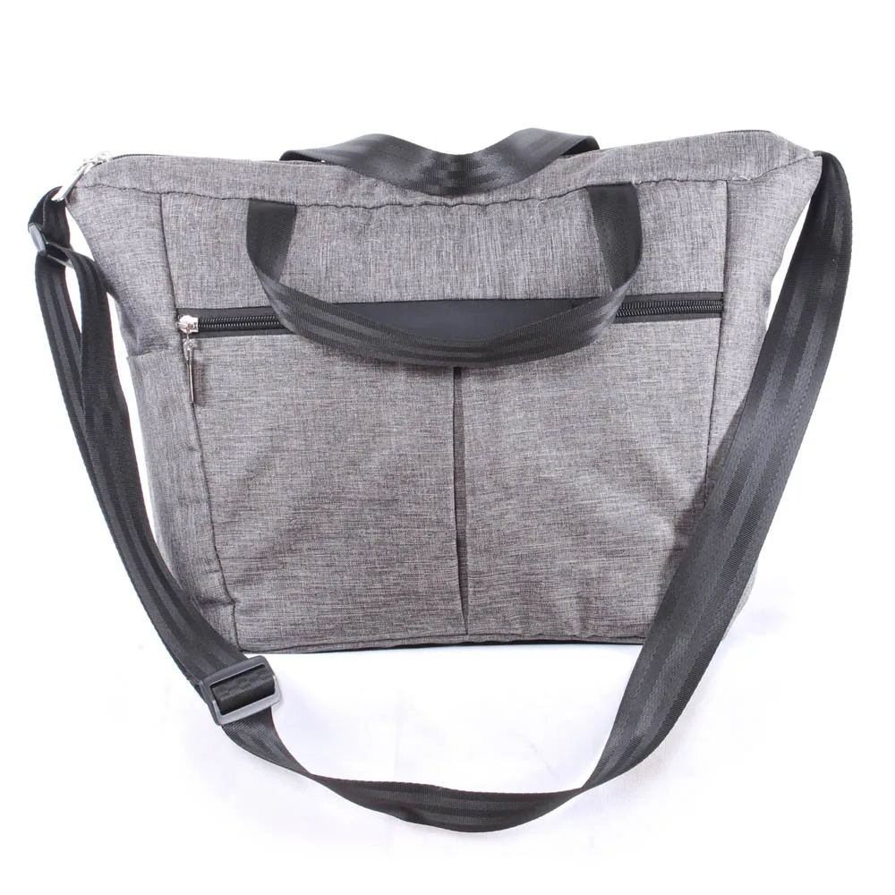 Перепроектировать сумка для подгузников; органайзер с пеленкой, простой сплошной узор, Водонепроницаемый - Цвет: Grey