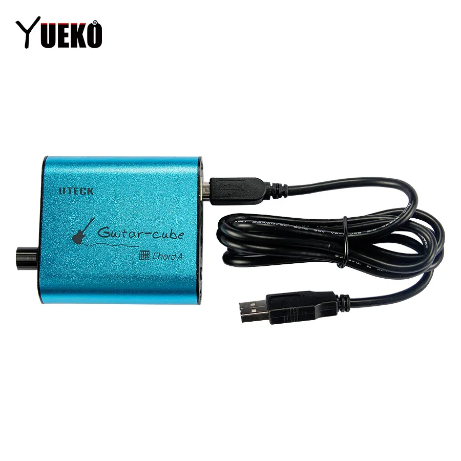 

YUEKO Guitar Cube ASIO Chaord USB Audio Interface DI Fit For Soft Guitar Rig JAMVOX Guitar Accessories