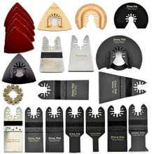 Free Shipping: 42pcs/set Oscillating Multi Tools Saw Blades Set Accessories fit for Multimaster power tools as Fein, Dremel etc
