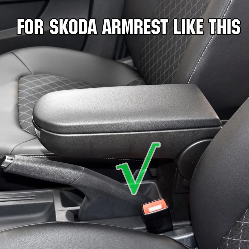 Защелка подлокотника крышка для Skoda Octavia Fabia Roomster Rapid центральной консоли