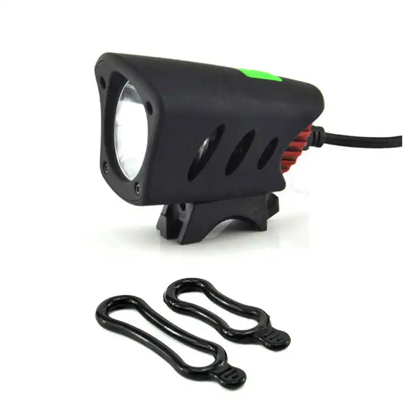 

powerful led flashlight laser pointer T6 LED USB Waterproof Lamp Bike Bicycle Headlight lanterna led usb rechargeable #4S10